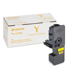 Kyocera Original Toner TK-5240Y, yellow, 3000S, 1T02R7ANL0, Kyocera M5526cdn, M5526cdw, P5026cdn,P5026cdw, O